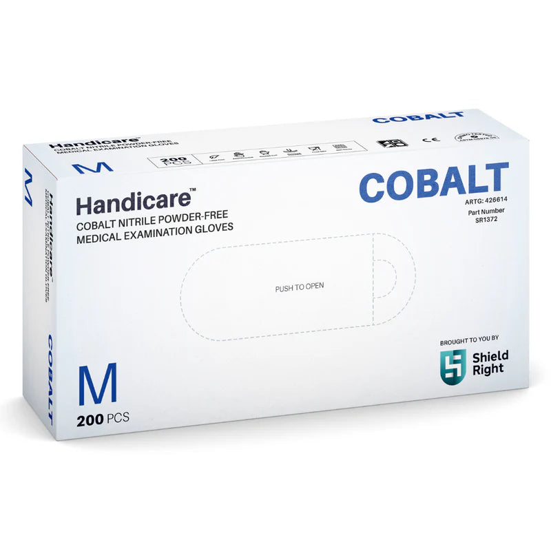 Cobalt Nitrile Examination Gloves