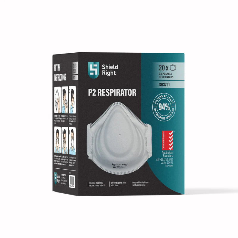 P2 Moulded Disposable Respirator Non-Valved