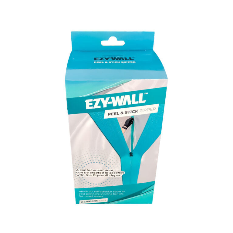 Ezy Wall Containment Barrier Entry Zip 75mm x 2100mm Pack of 2