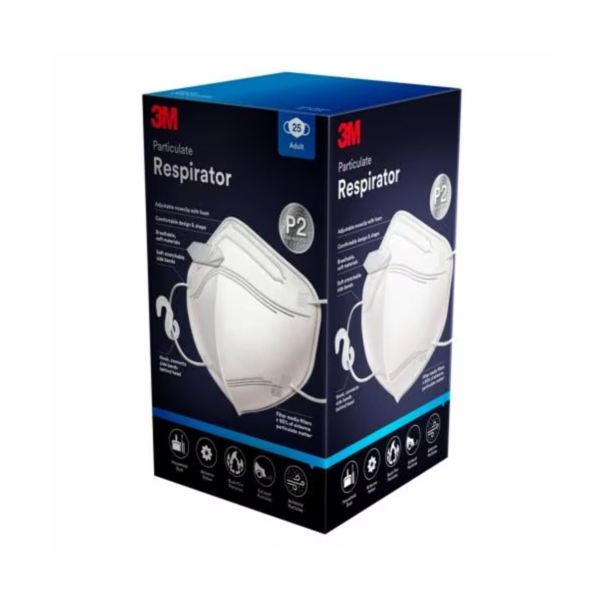 3M P2 Disposable Respirator 9123 | Box of 25