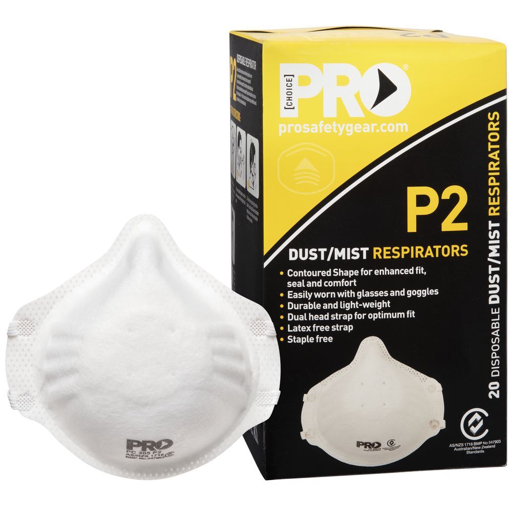 ProChoice P2 Disposable Respirator PC305 - Box of 20