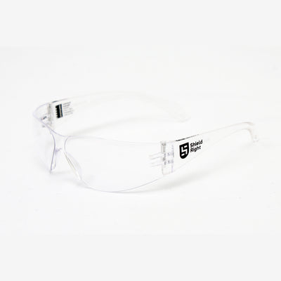 Shieldright Classic Clear Safety Glasses Eye Protection
