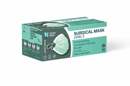 Level 3 Surgical Face Masks Earloops - Carton of 1000