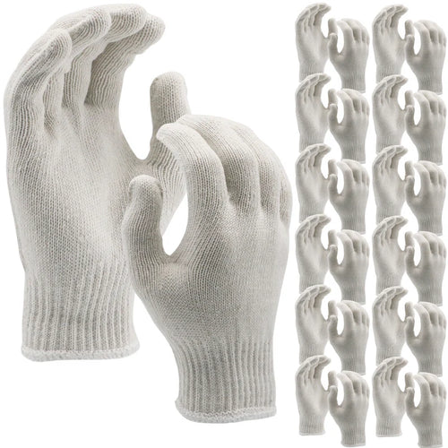 Polycotton Knitted Gloves - Carton of 300 Pairs — Safehaus PPE Australia
