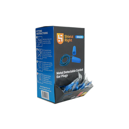 Corded Metal Detectable Earplugs