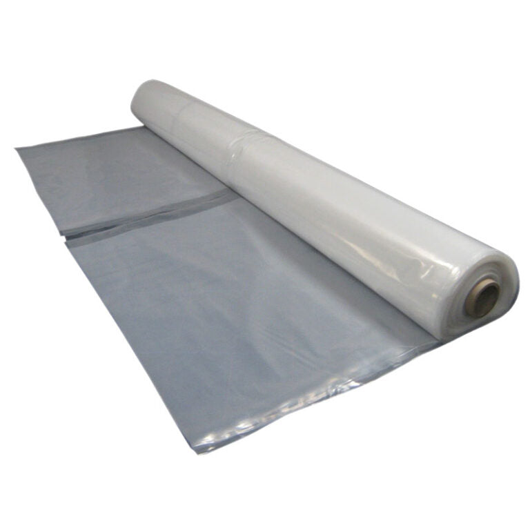 Clear Polythene Sheeting 80um 3m x 50m Roll - General Purpose