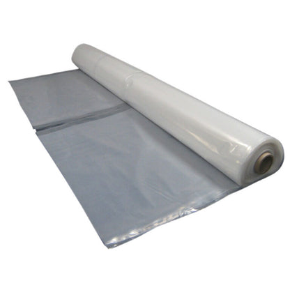 Clear Polythene Sheeting 80um 3m x 50m Roll - General Purpose